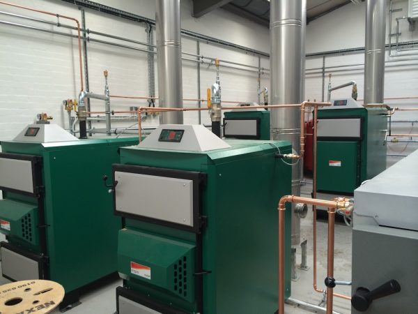 Biomass Installation 10 - Volt Energy Ltd - Electricians Specialising ...